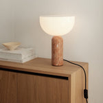 Lampe Kizu x marbre Breccia Pernice - SMALL - Maison Caldeira