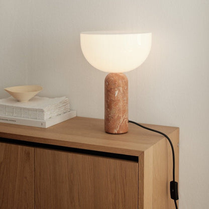 Lampe Kizu x marbre Breccia Pernice - SMALL - New works - Scandinave - Maison Caldeira
