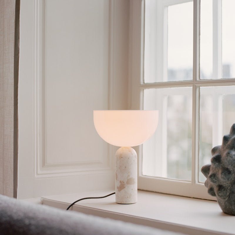 Lampe Kizu x marbre Breccia - SMALL - New works - Scandinave - Maison Caldeira