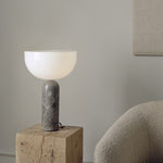 Lampe Kizu x marbre Gris du Marais - LARGE - Maison Caldeira