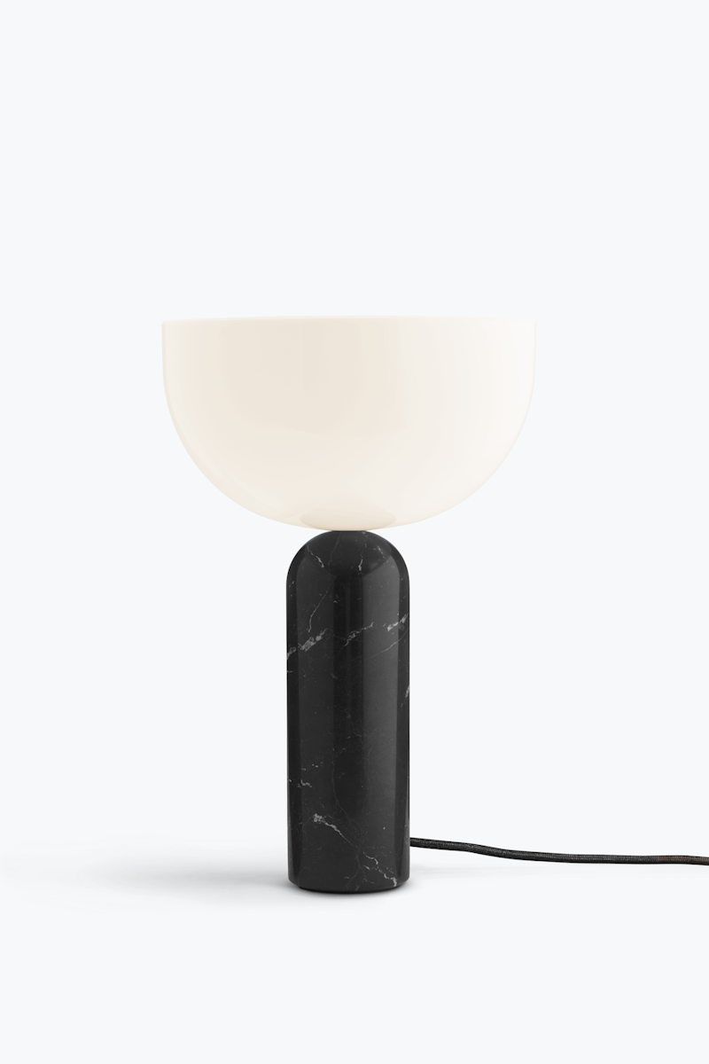 Lampe Kizu x marbre Noir - LARGE - New works - Scandinave - Maison Caldeira