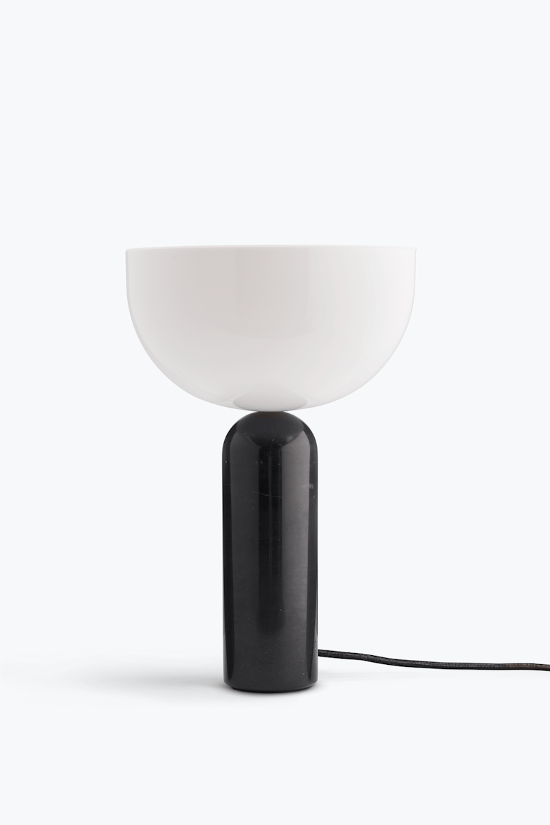 Lampe Kizu x marbre Noir - LARGE - Maison Caldeira