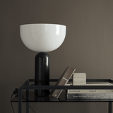 Lampe Kizu x marbre Noir - LARGE - Maison Caldeira