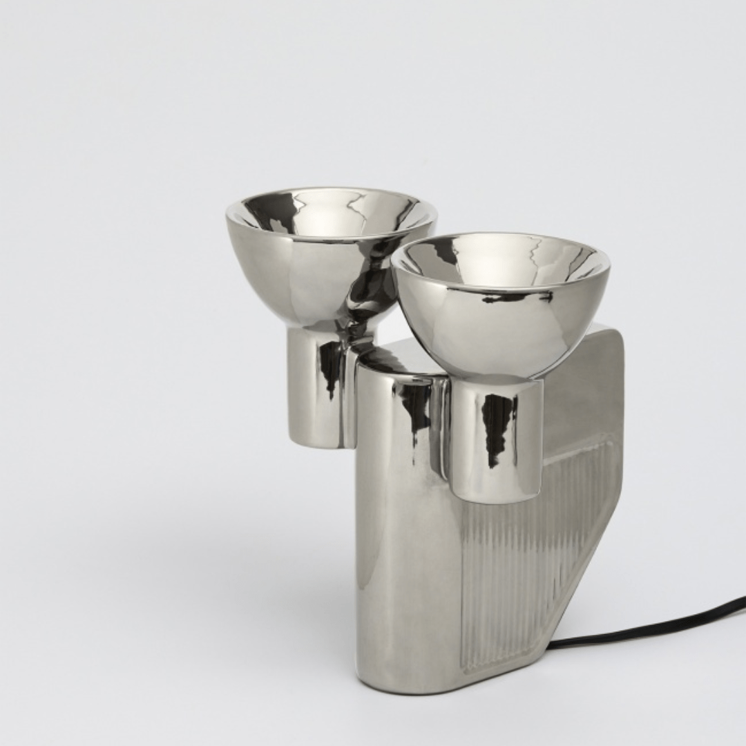 Lampe OLO - Platine - Moustache - Design Contemporain - Maison Caldeira