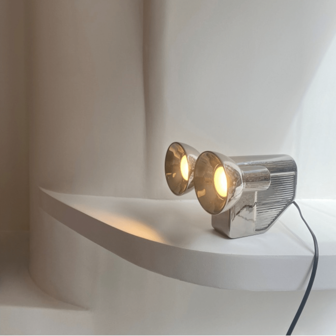 Lampe OLO - Platine - Moustache - Design Contemporain - Maison Caldeira