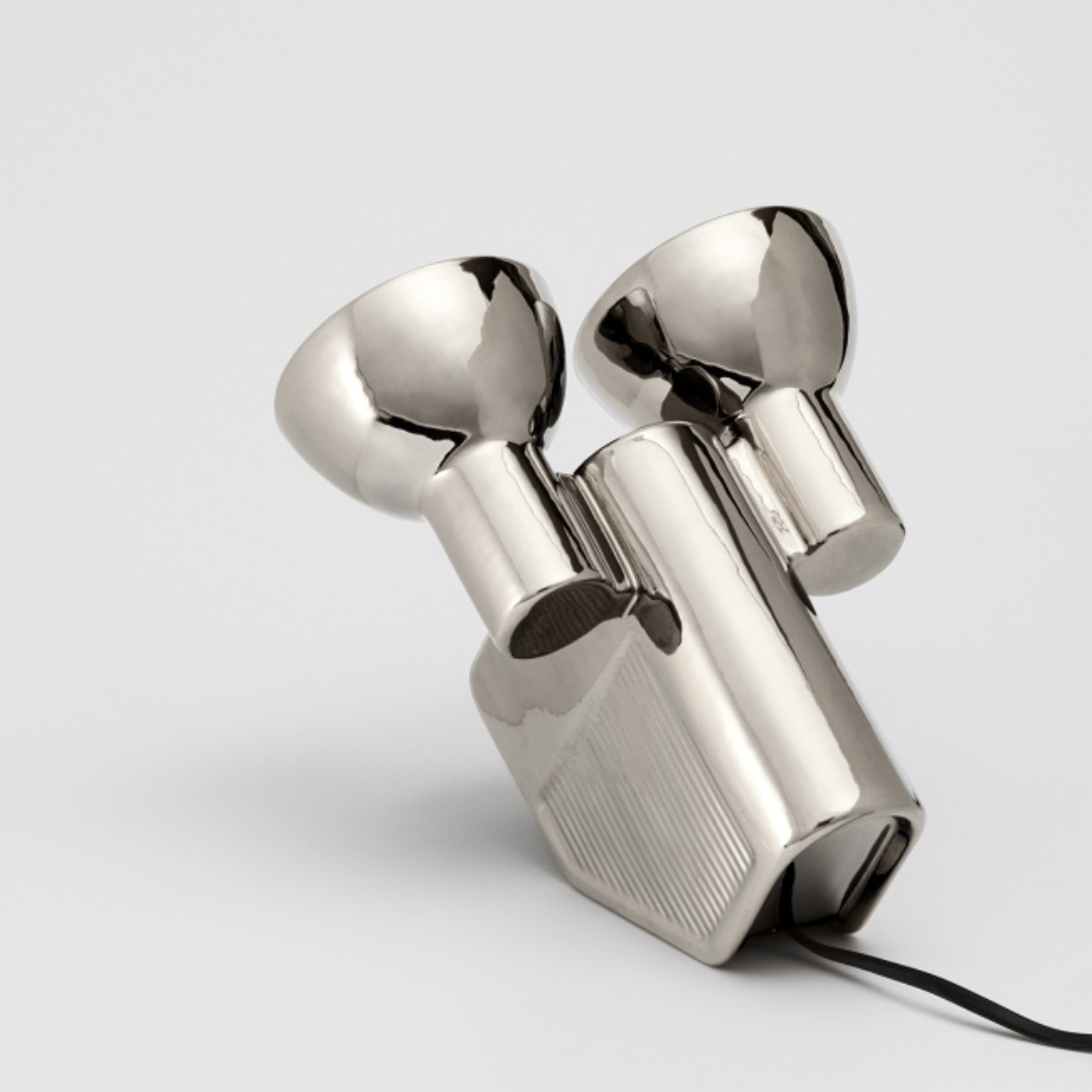 Lampe OLO - Platine - Moustache - Design Contemporain - Maison Caldeira