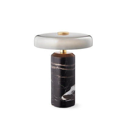 Lampe portable TRIP – Ash Grey Marbre & Verre Soufflé - Caldeira