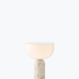 Lampe sans fil Kizu x marbre Breccia - Maison Caldeira