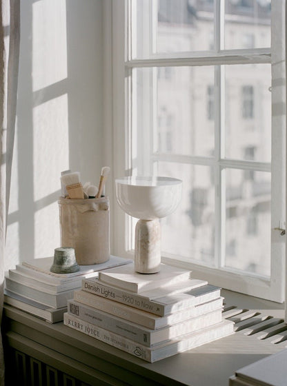 Lampe sans fil Kizu x marbre Breccia - New works - Scandinave - Maison Caldeira