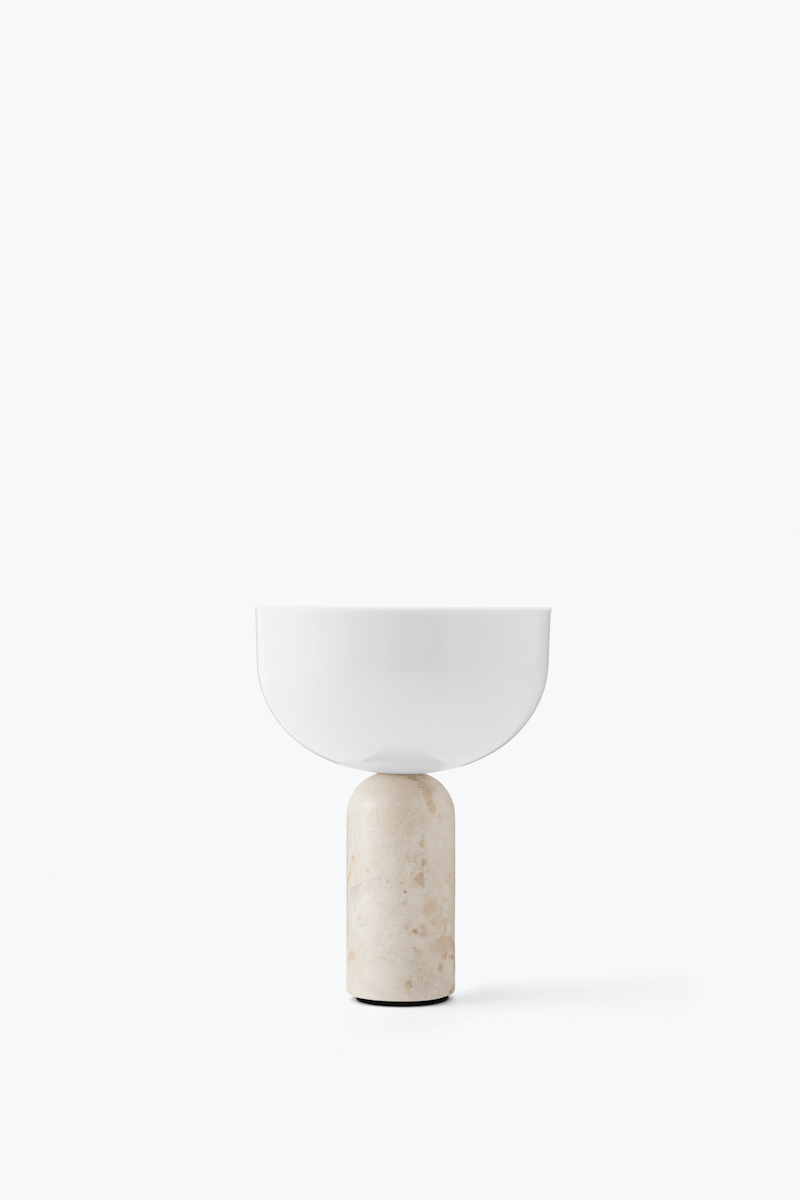 Lampe sans fil Kizu x marbre Breccia - Maison Caldeira