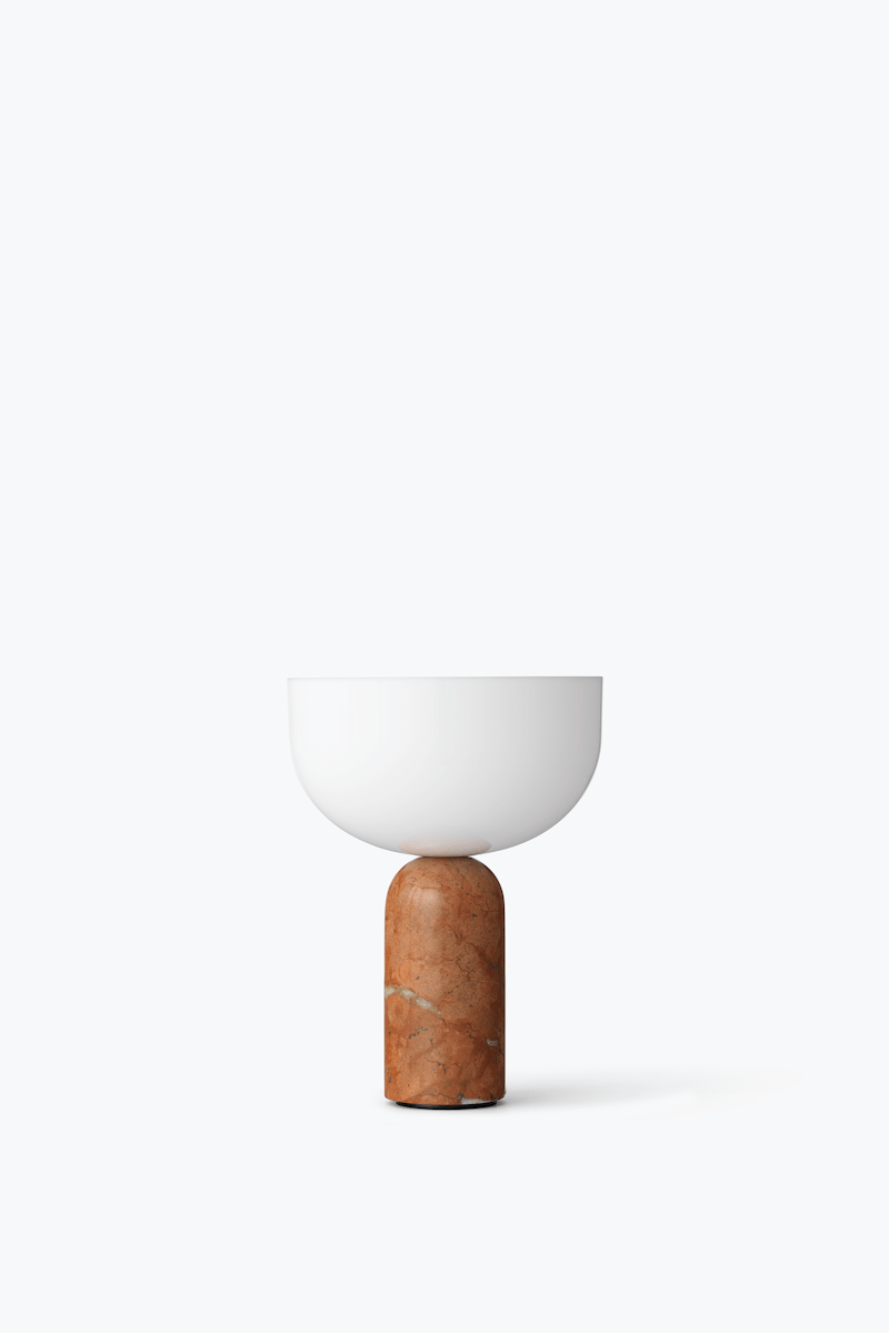 Lampe sans fil Kizu x marbre Breccia Pernice - Maison Caldeira