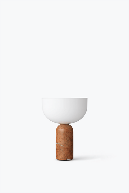 Lampe sans fil Kizu x marbre Breccia Pernice - New works - Design Contemporain - Maison Caldeira