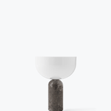 Lampe sans fil Kizu x marbre Gris de Marais - Maison Caldeira