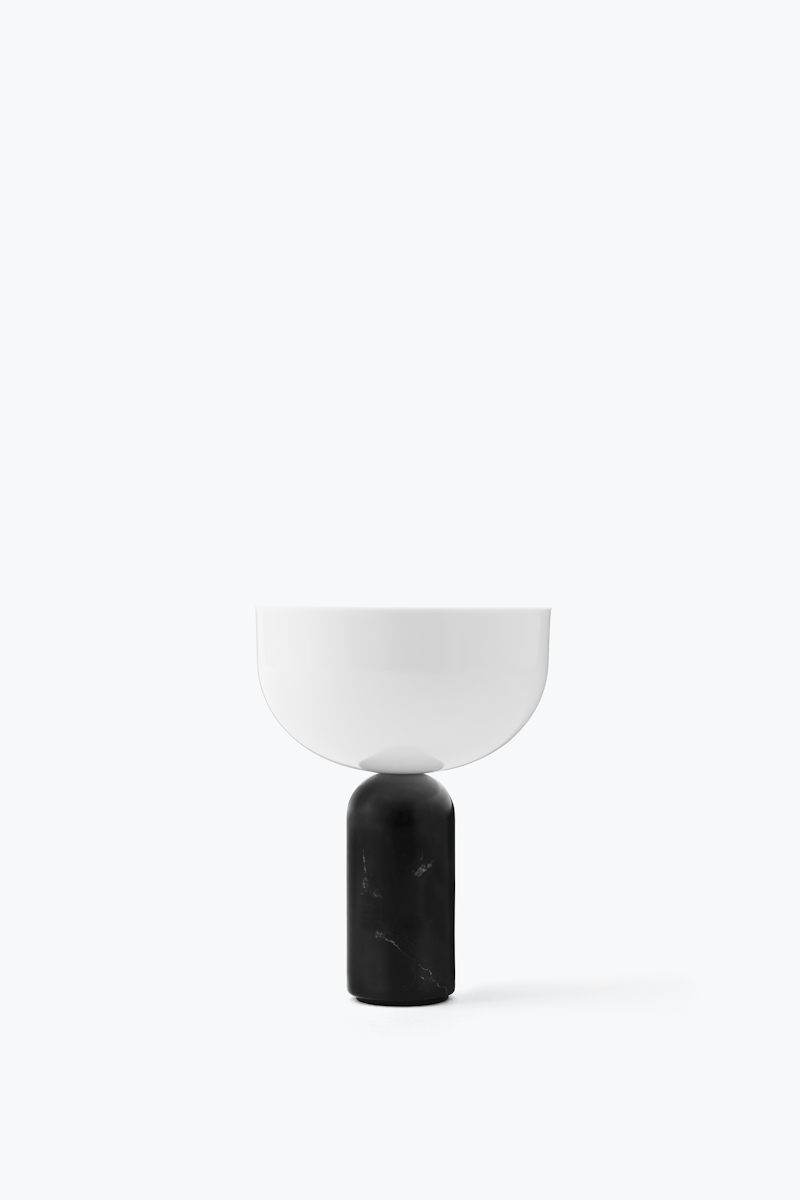 Lampe sans fil Kizu x marbre Noir - Maison Caldeira