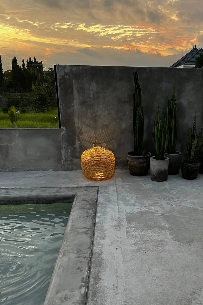 La suspension Batu Bolong - Naturel - L - Bazar Bizar - Méditerranée - Maison Caldeira