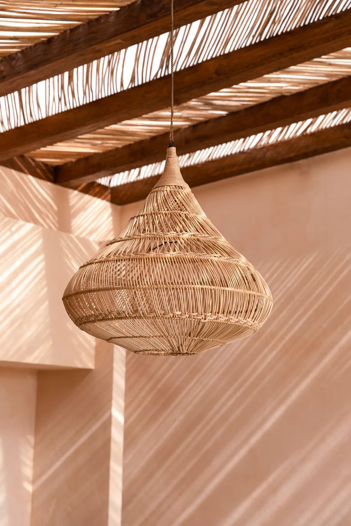 Le pendentif en goutte - Naturel - XL - Maison Caldeira