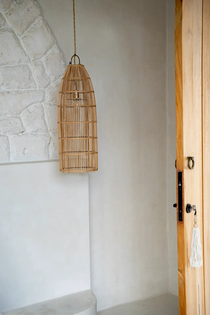 Le pendentif piège à poissons - Naturel - M - Maison Caldeira