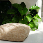 Le pouf confortable - beige - Maison Caldeira