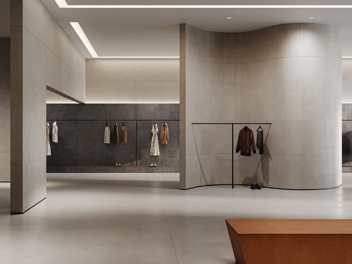 Liscio - Revêtement mural effet béton lisse - Caldeira