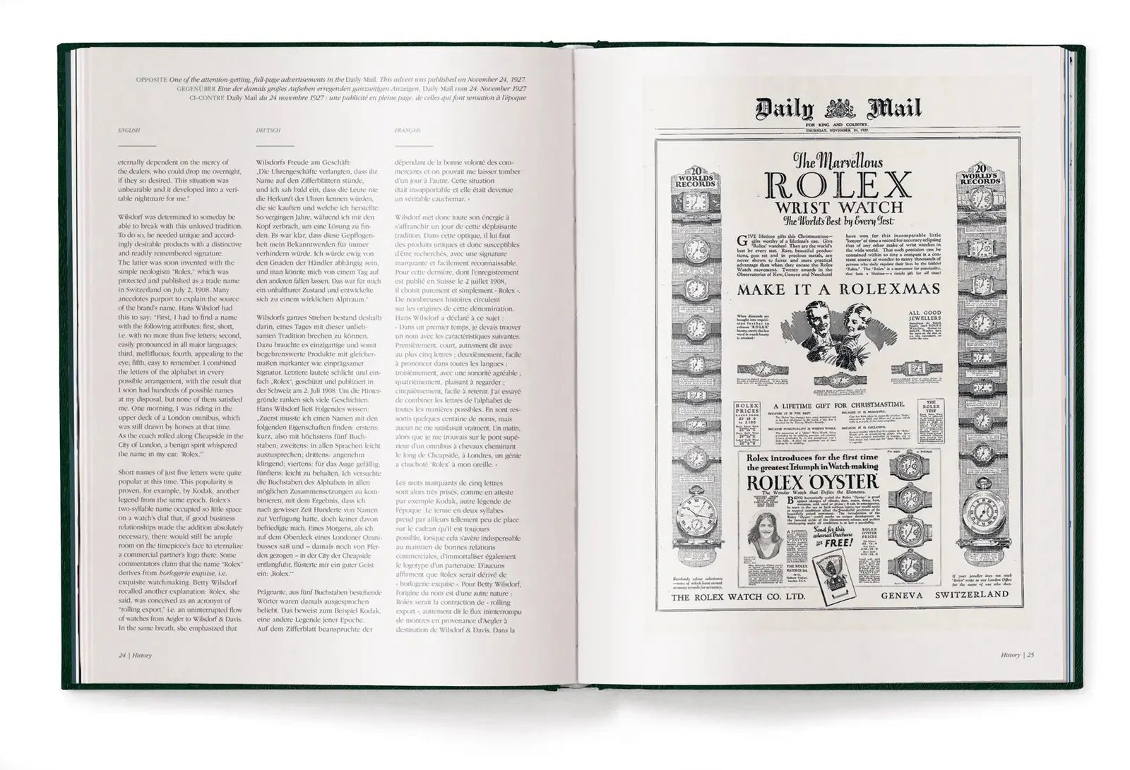 Livre : The Watch Book Rolex - 3rd Edition - Maison Caldeira