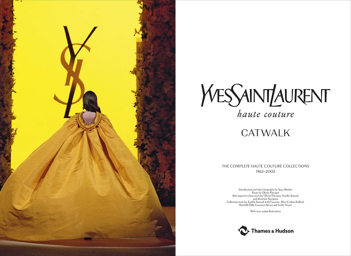 Livre Yves Saint Laurent - Catwalk - New mags - Scandinave - Maison Caldeira