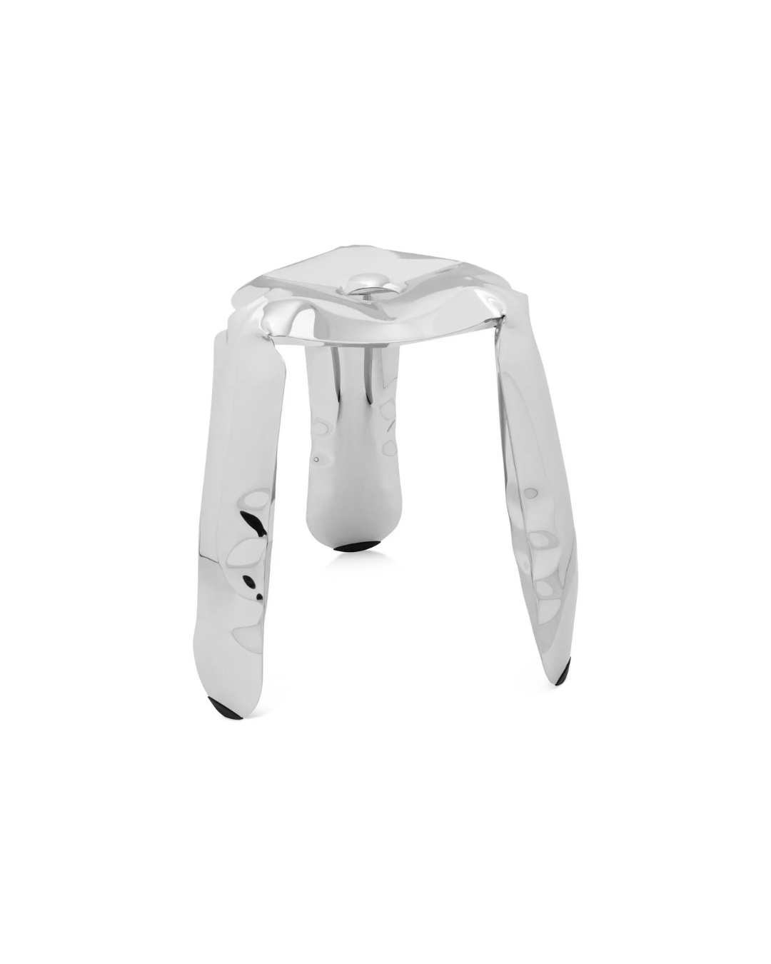 Mini Tabouret Plopp Inox - Maison Caldeira