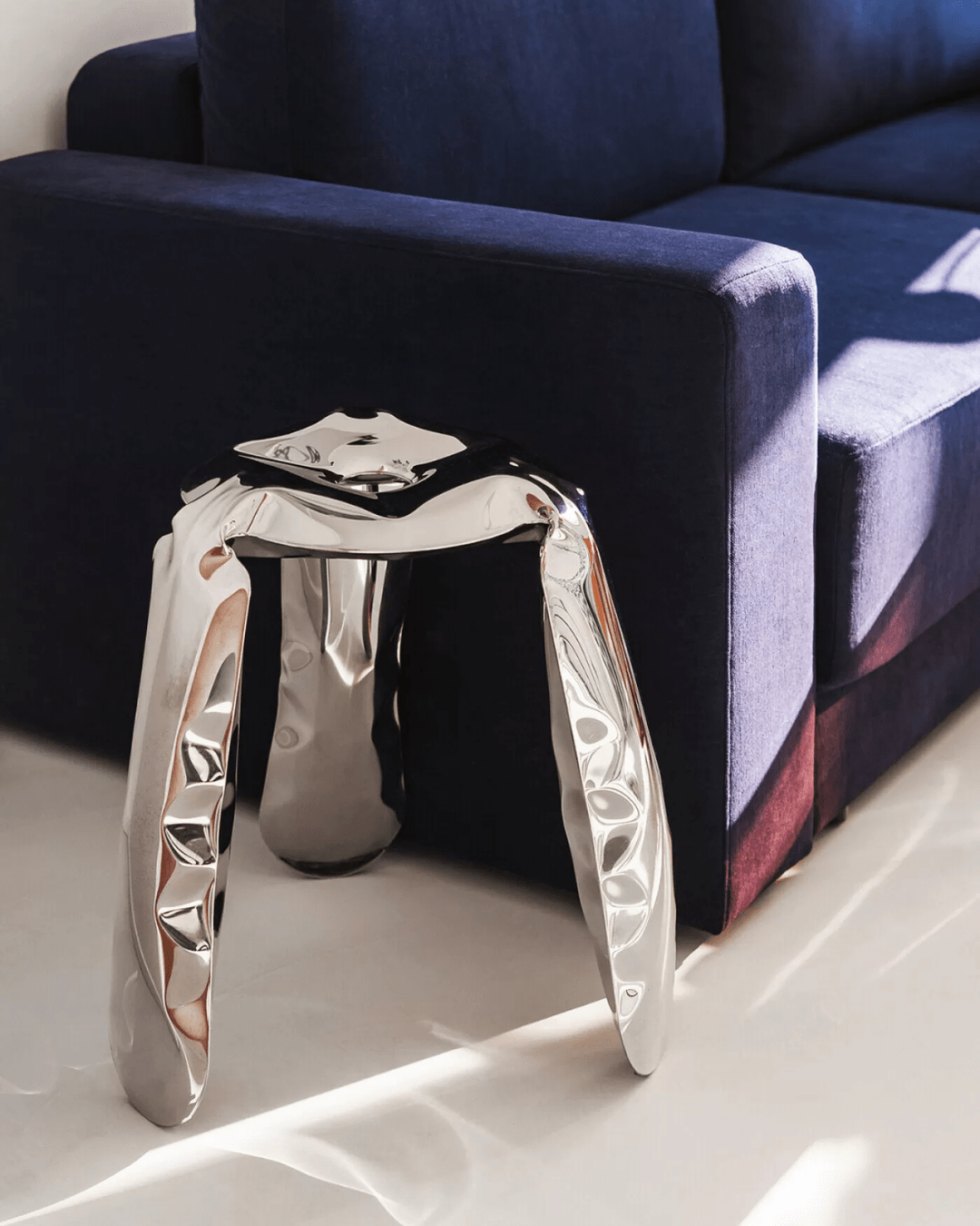 Tabouret Plopp Inox - Zieta - Design Contemporain - Maison Caldeira