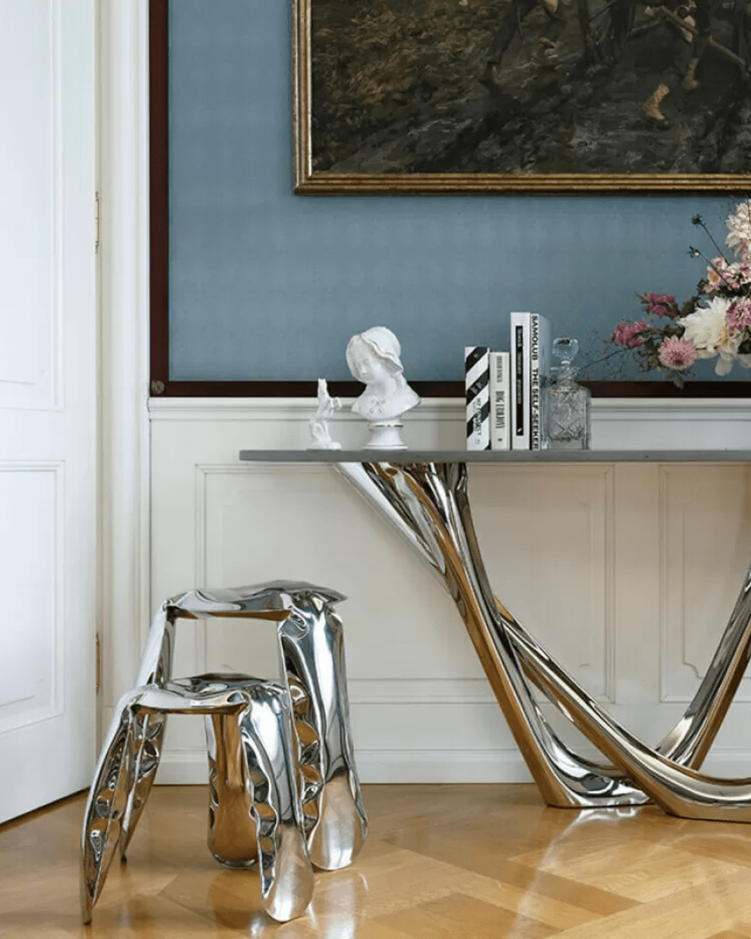 Tabouret Plopp Inox - Zieta - Design Contemporain - Maison Caldeira