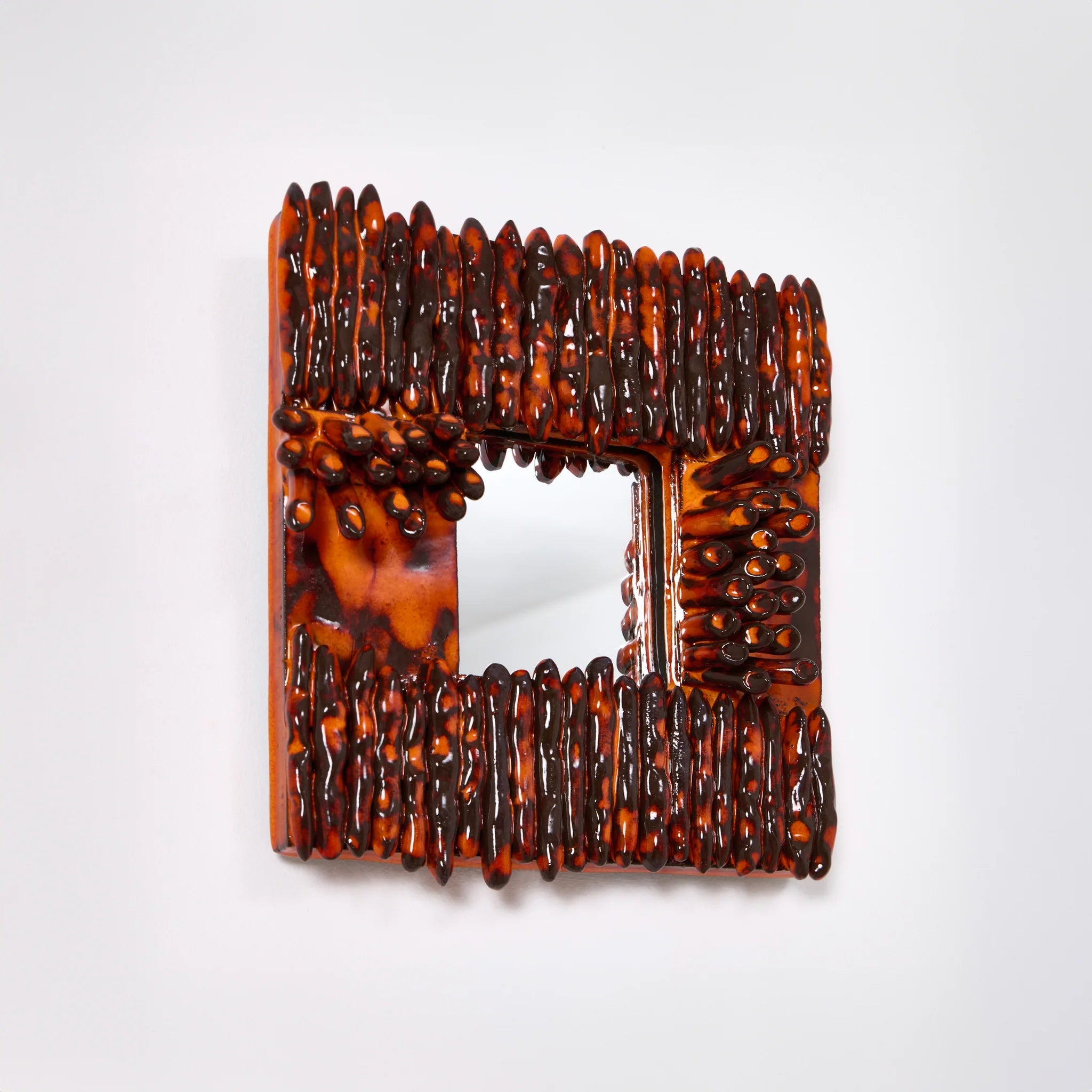 Miroir Dedo n°2 en Céramique Sculpté - Maison Caldeira