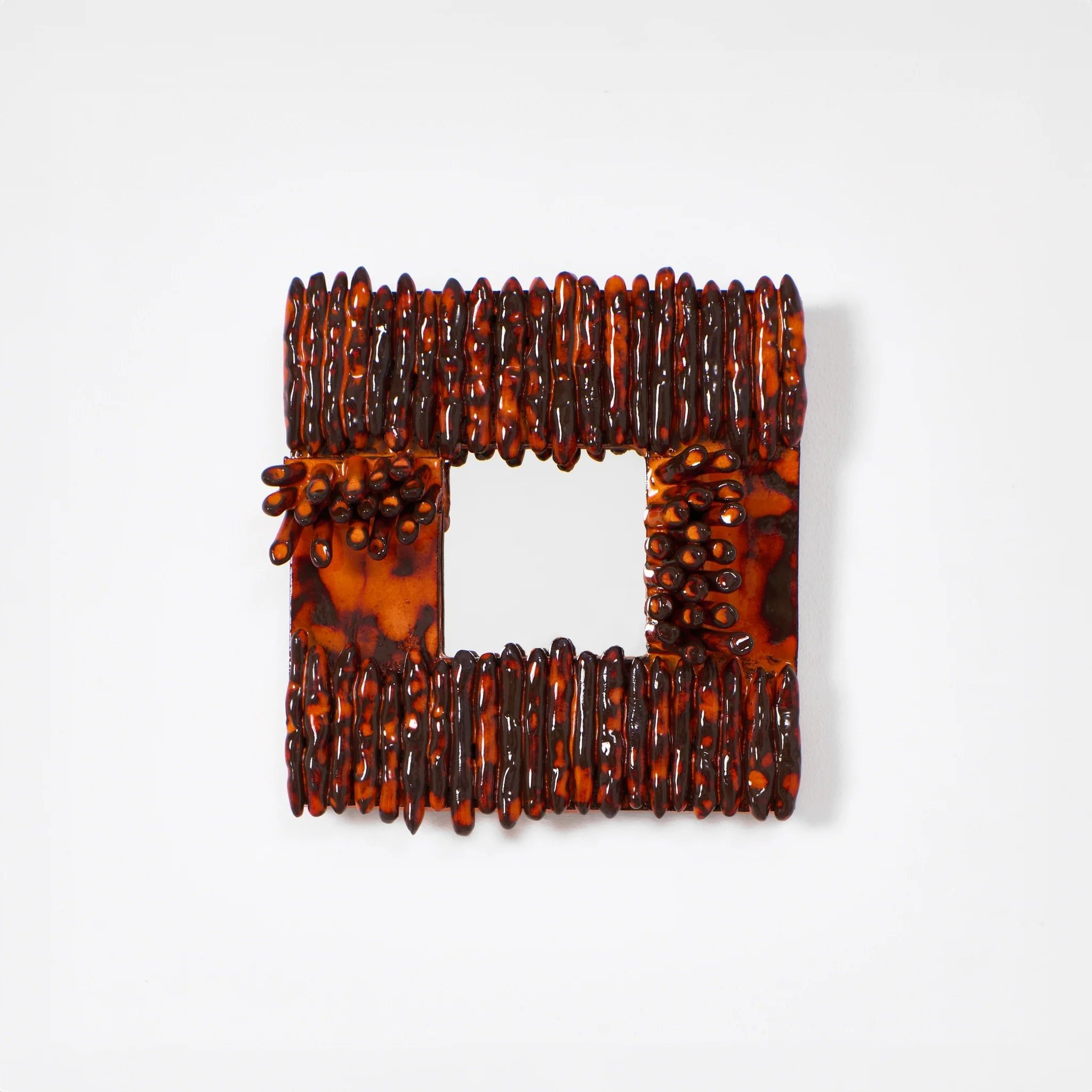 Miroir Dedo n°2 en Céramique Sculpté - Maison Caldeira