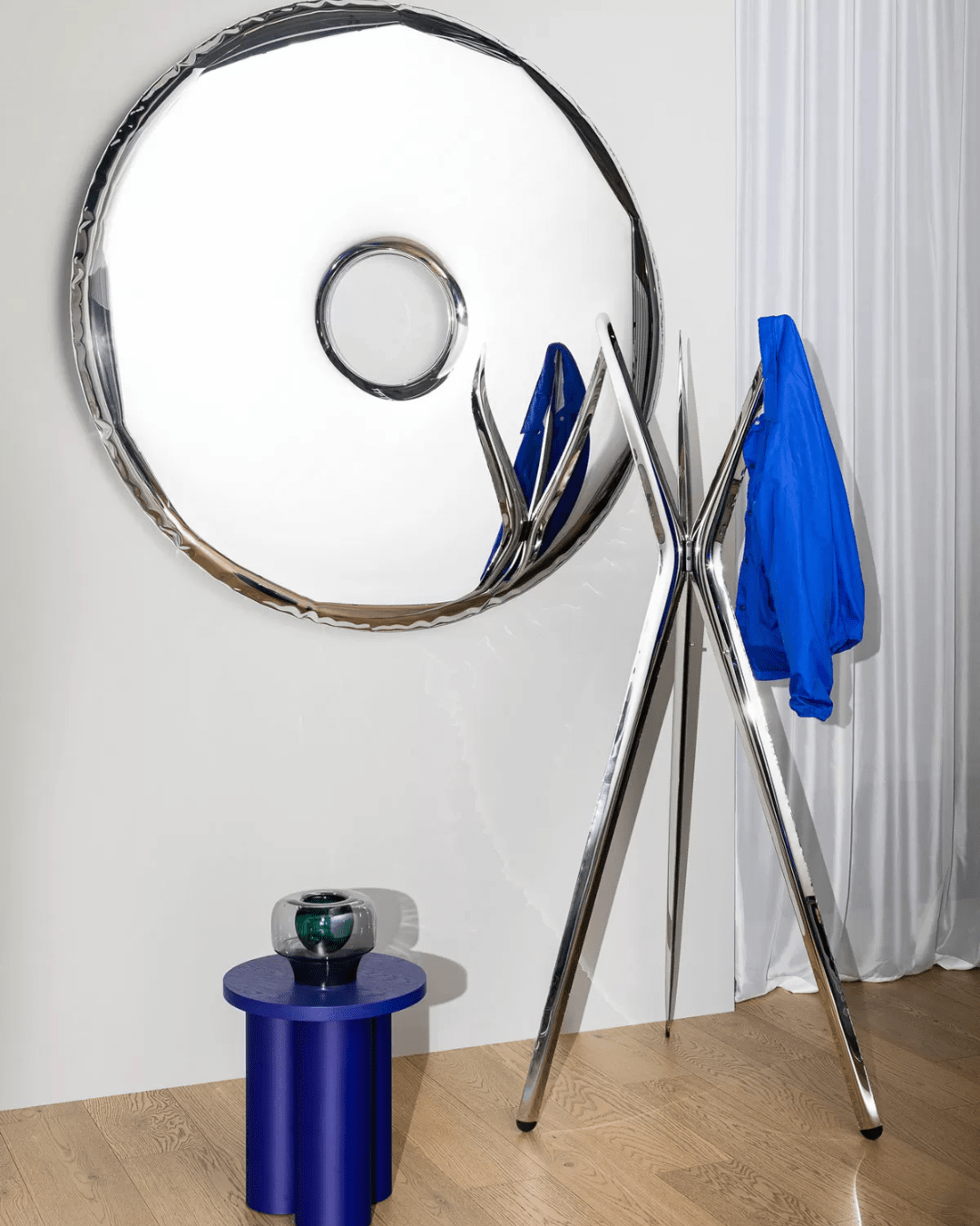 Miroir Rondo Inox - Zieta - Design Contemporain - Maison Caldeira