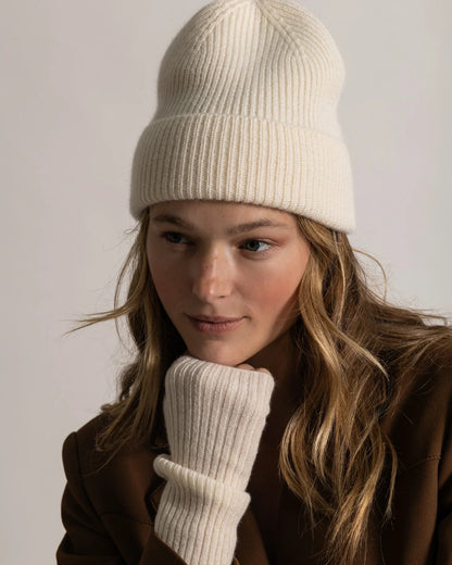 Mitaines écru cachemire - Koon - Caldeira