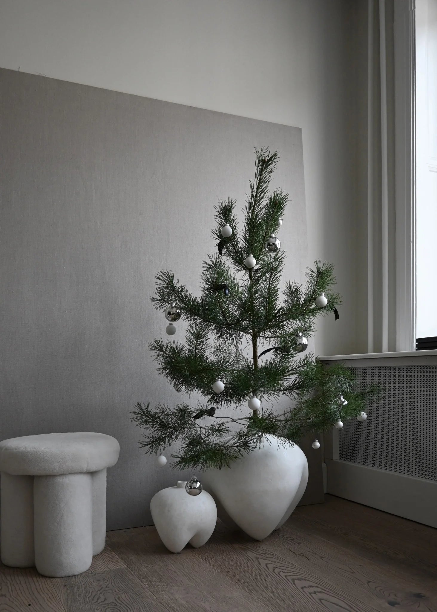 Moyen vase Sumo - Blanc - 101 copenhagen - Scandinave - Maison Caldeira