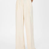 Pantalon Prescillia Ann jambes larges - ivoire - Maison Caldeira