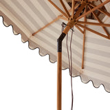 Parasol de terrasse rayé - Maison Caldeira