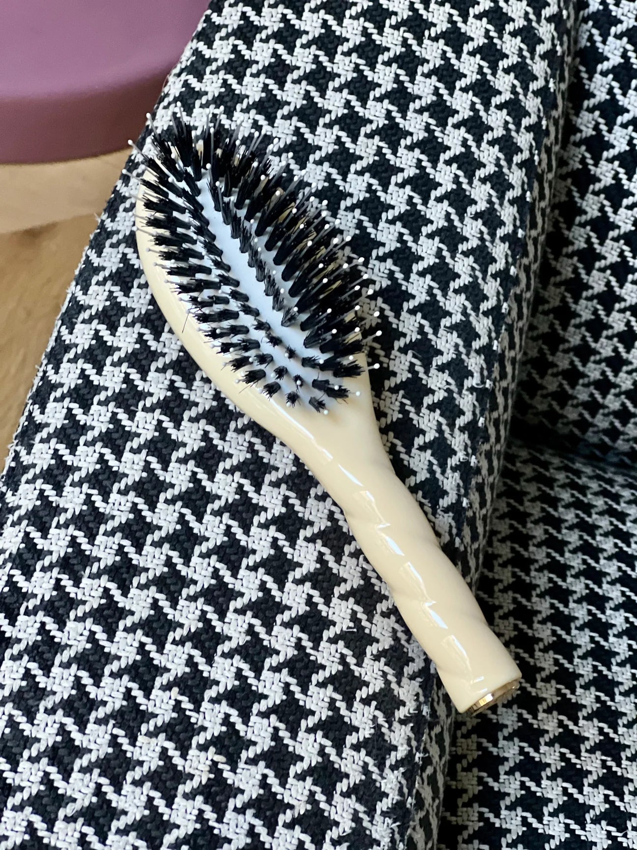 Petite Brosse à cheveux - N°3 L’INDISPENSABLE Ivoire clair - Maison Caldeira