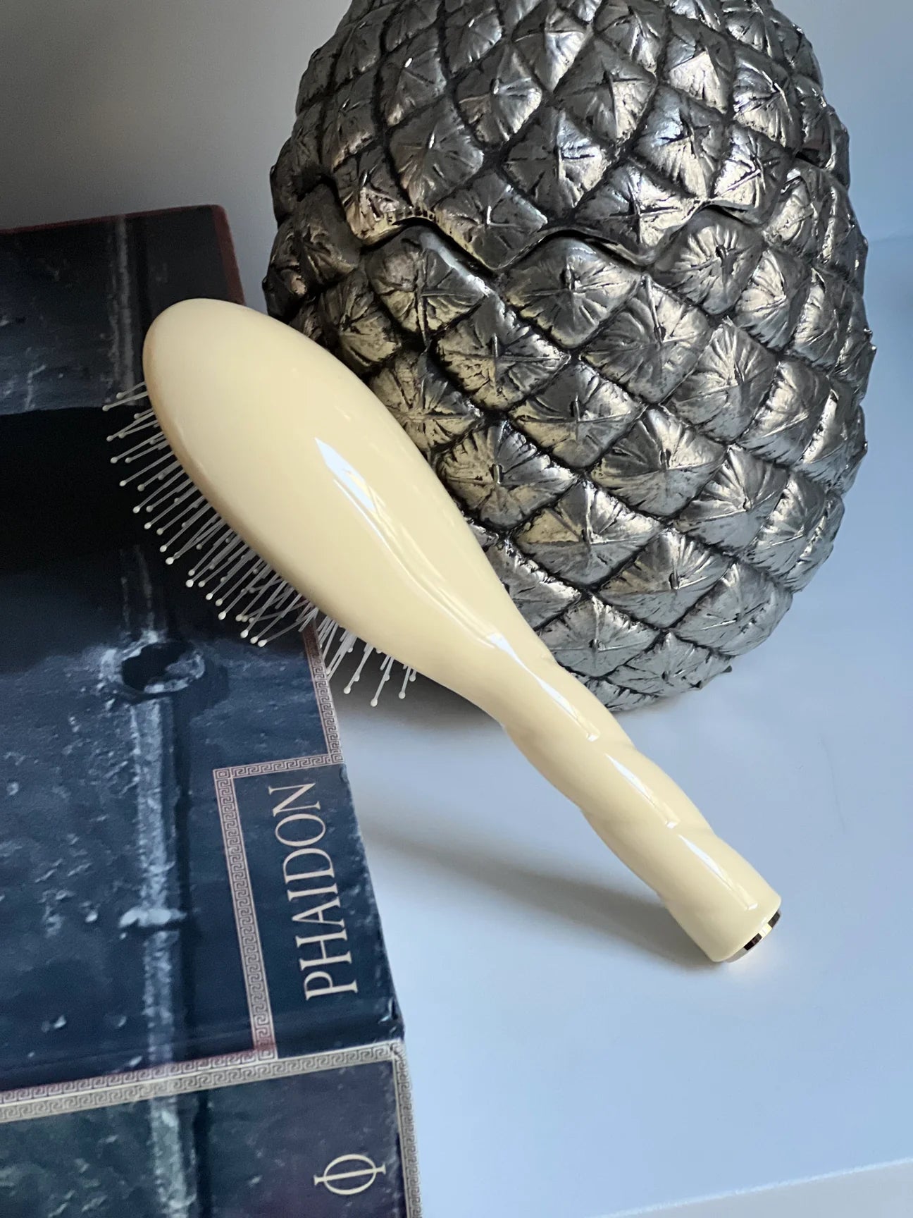 Petite Brosse à cheveux - N°4 LA MIRACLE Ivoire clair - Maison Caldeira