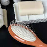 Petite Brosse à cheveux - N°4 LA MIRACLE Terracotta - Maison Caldeira