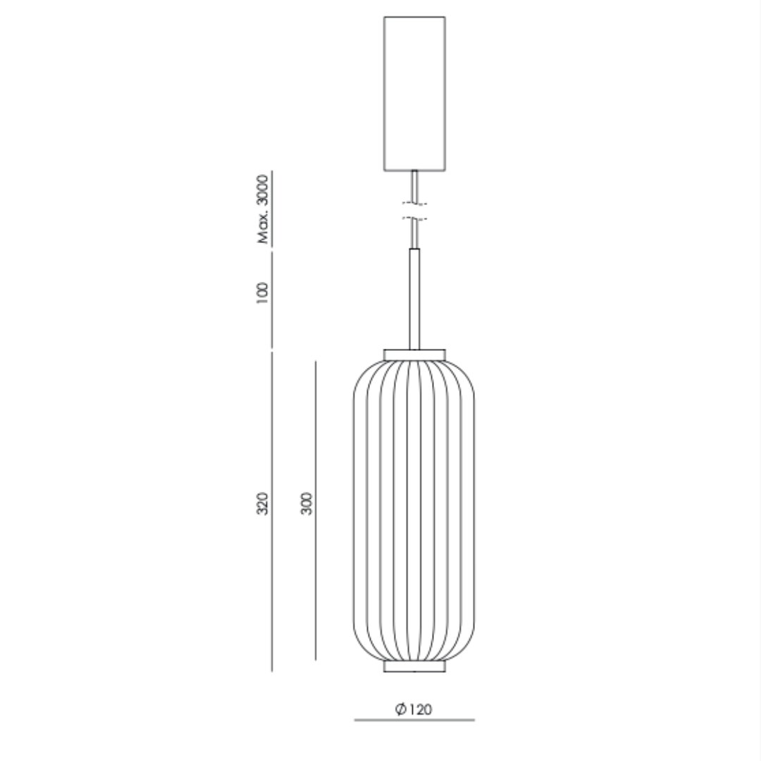 Petite suspension Elma - Jose Fornas - Aromas del campo - Design Contemporain - Maison Caldeira