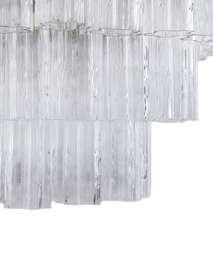 Plafonnier Medium Treviso - Pure White Lines - Design Contemporain - Maison Caldeira