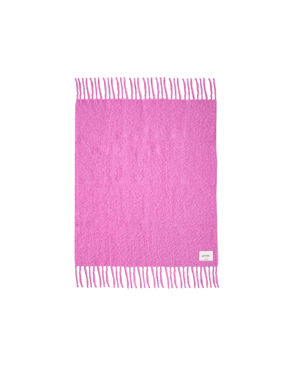 Plaid Mohair - Rose - Layered - Scandinave - Maison Caldeira