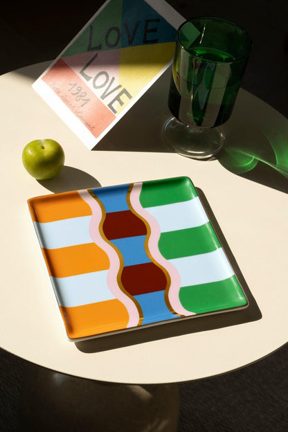 Plateau en céramique Giza – Octaevo - Maison Caldeira - Méditerranée - Maison Caldeira