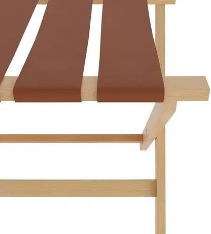 Porte - bagages en bois naturel - Caldeira