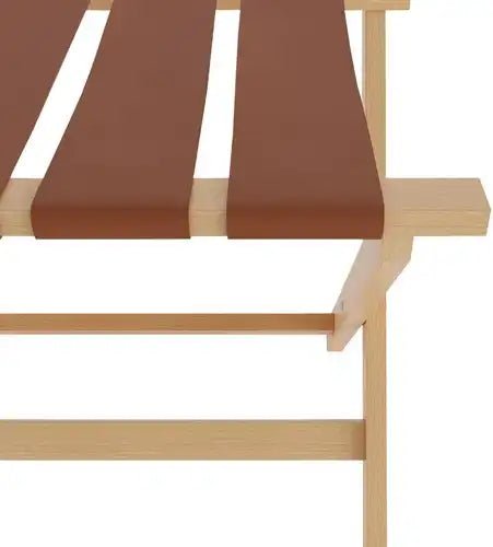 Porte - bagages en bois naturel - Caldeira