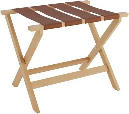 Porte - bagages en bois naturel - Caldeira