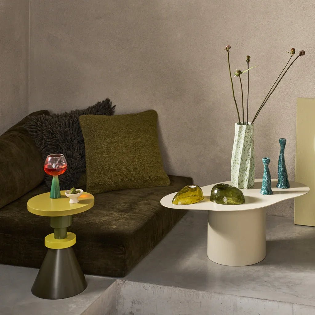 Porte - bougie chauffe - plat Kivi - Caldeira