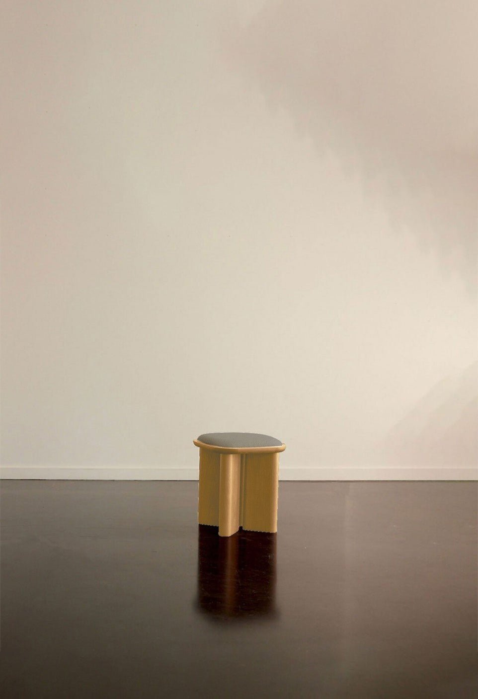 Pouf Lazare - Frêne Naturel - Maison Caldeira