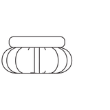 Pouf Torus - Maison Caldeira