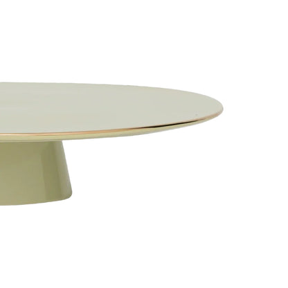 Présentoir à gâteau vert pâle Bonjour - Caldeira