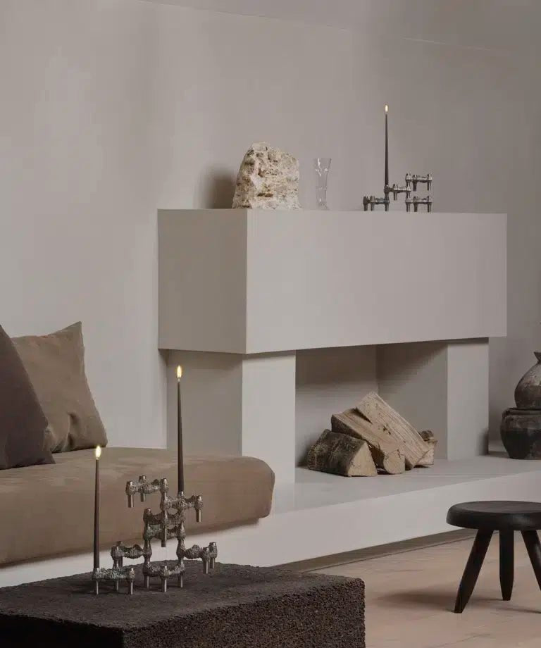 Quist Candle Holder (Stoff Nagel / design modulaire iconique) - Maison Caldeira